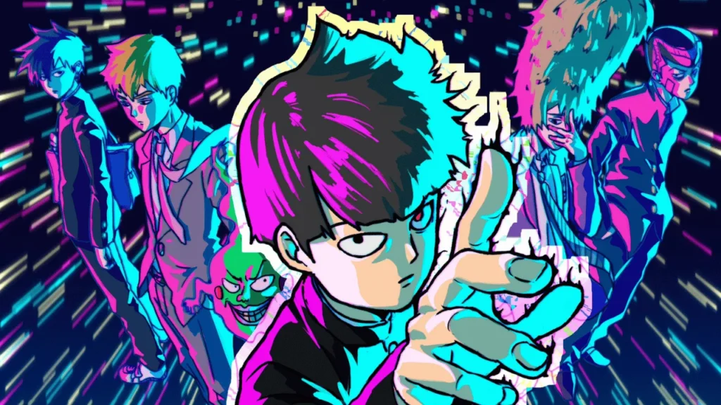 Top 10 Best Anime on Crunchyroll 12 a cartoon of a boy pointing his finger