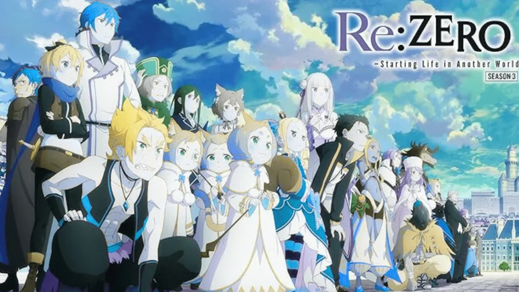 Top 10 Best Anime on Crunchyroll 14 a group of cartoon characters