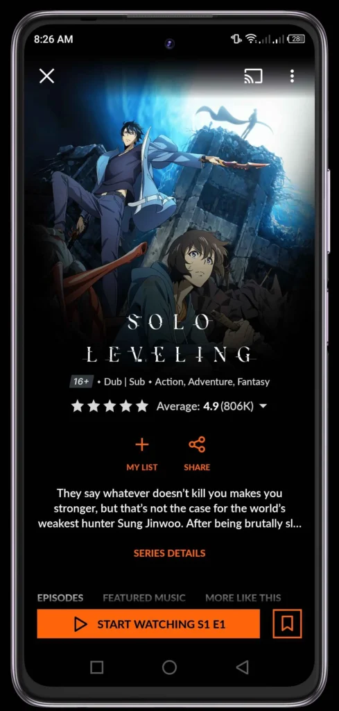 solo leveling anime