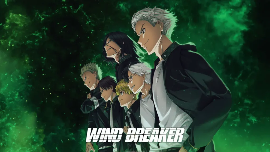 Top 10 Best Anime on Crunchyroll 11 a group of men standing in a line